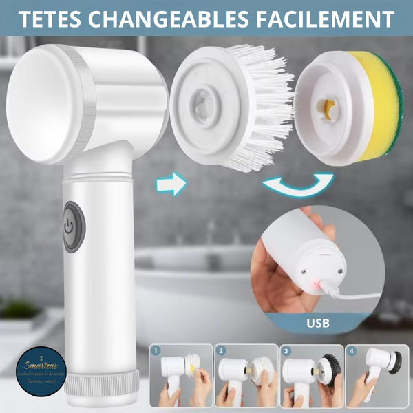 Brosse rotative multifonction Faso Market